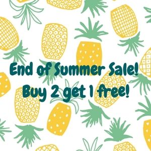 Summer Sale. Buy 2 Get 1 Free.
